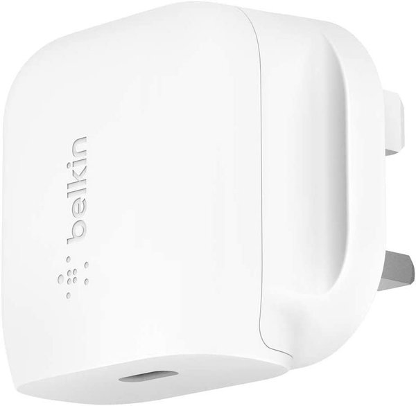 Belkin Boost Charge USB-C Wall Charger Plug 20W (Fast Charger for iPhone 14/14 Plus, 14 Pro, 14 Pro